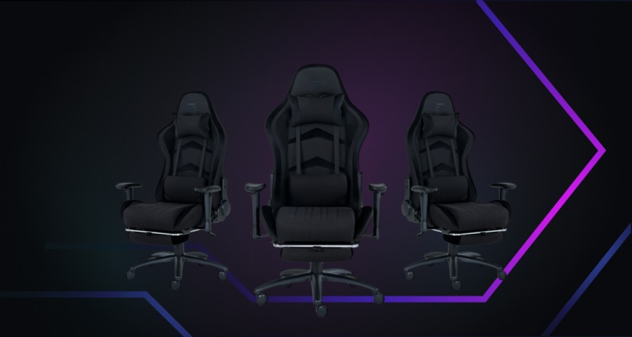 Крісло ігрове GT Racer X-2534-F Black (X-2534-F Fabric Black)